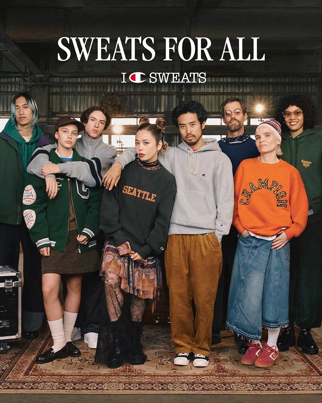 Post 8 by Champion Japan on Instagram (carousel)
