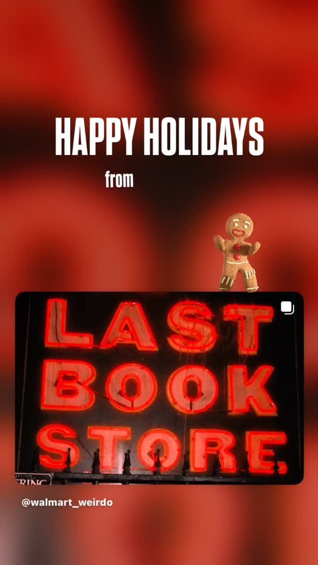 Post 6 by The Last Bookstore on Instagram (video)