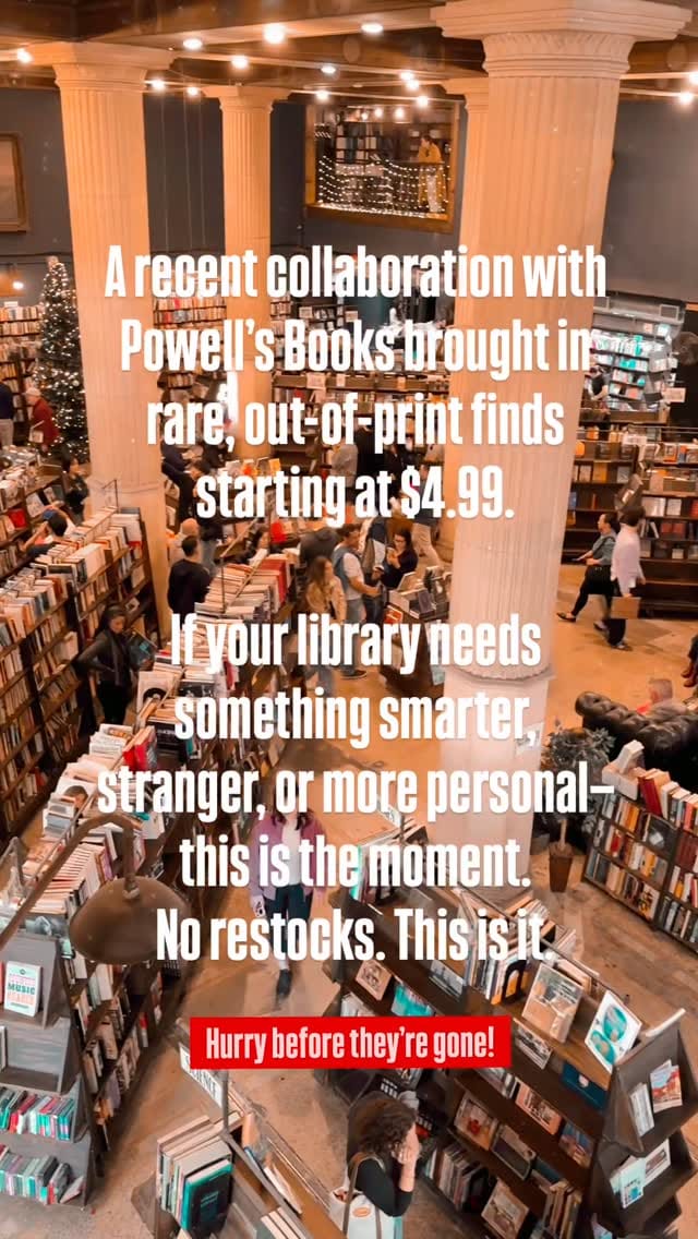 Post 5 by The Last Bookstore on Instagram (video)