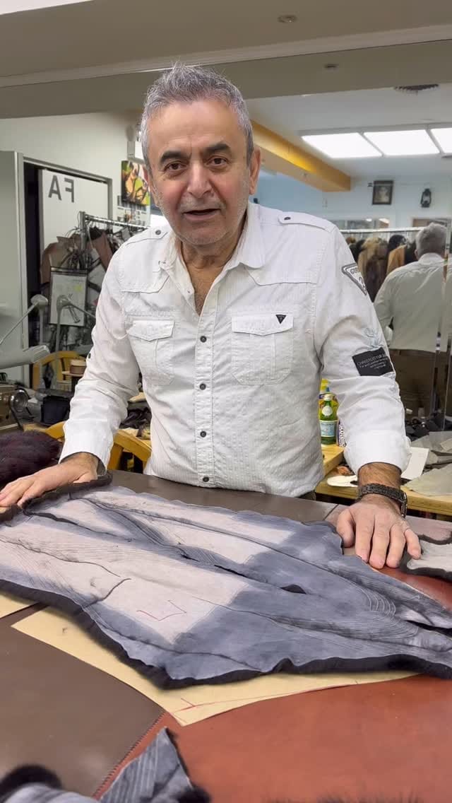 Post 3 by Christos Furs & Leather on Instagram (video)