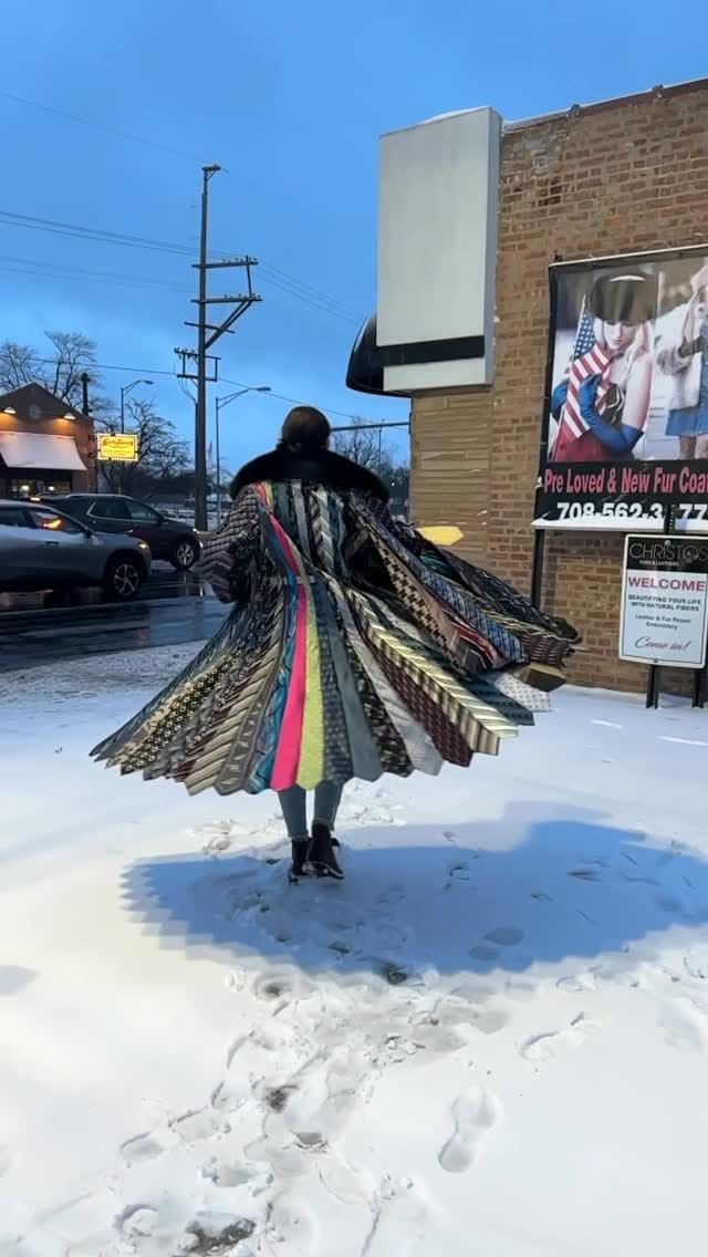Post 9 by Christos Furs & Leather on Instagram (video)