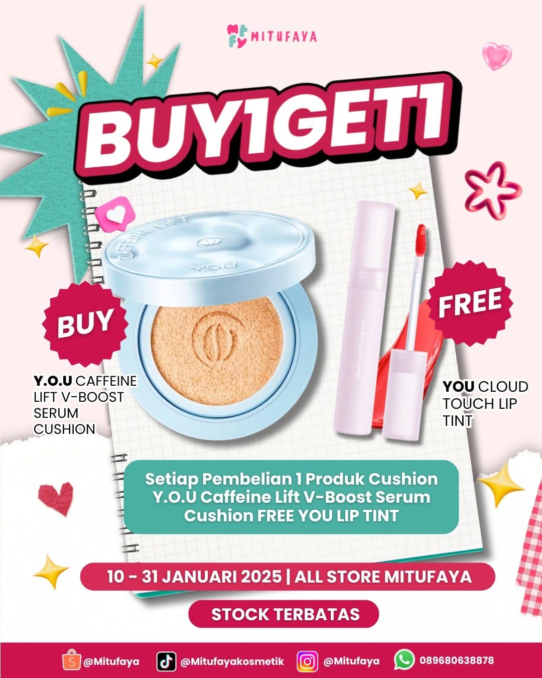 Post 4 by SKINCARE DAN MAKEUP VIRAL on Instagram (image)