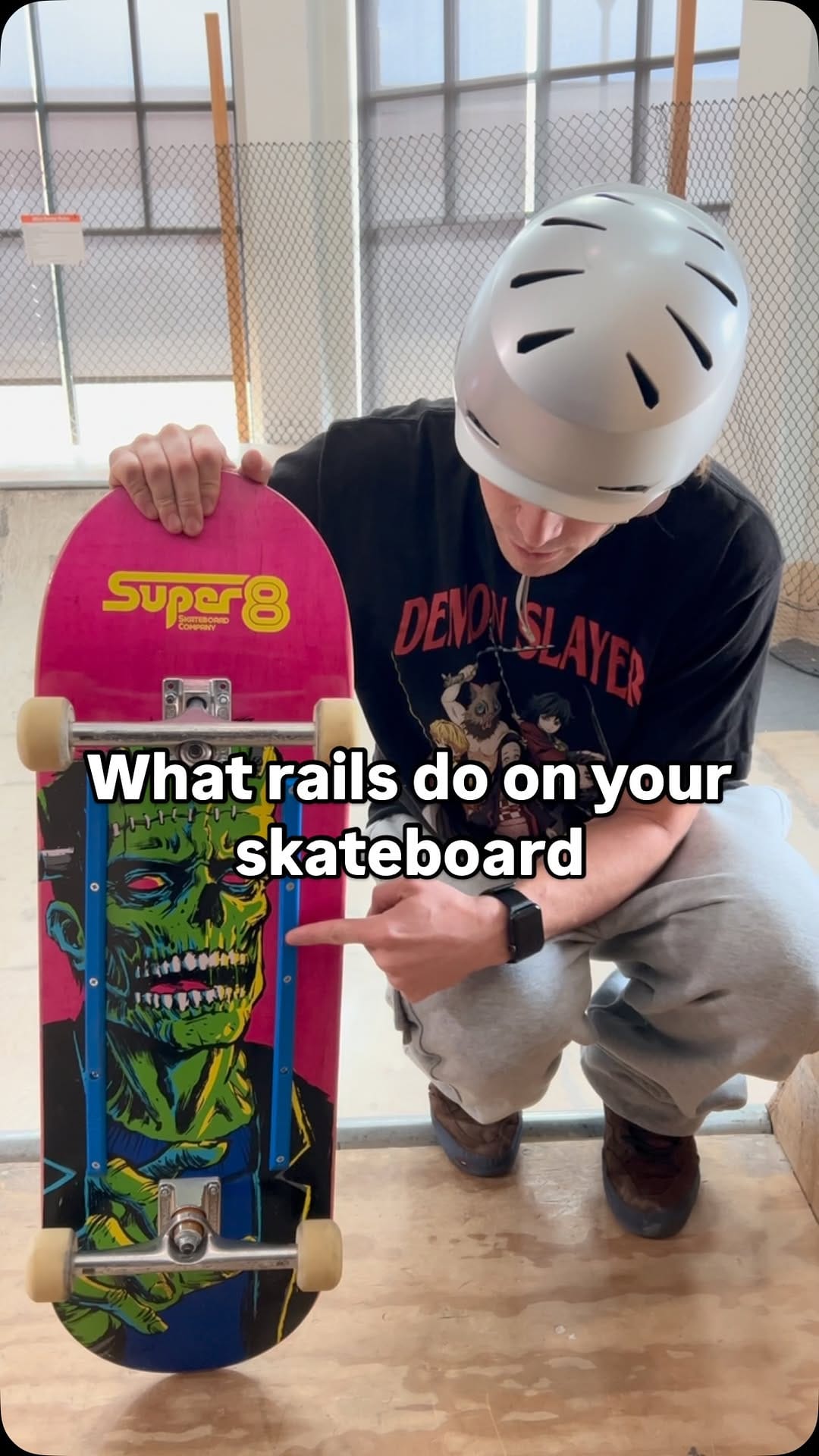 Post 10 by Super 8 Skateboard Co on Instagram (video)