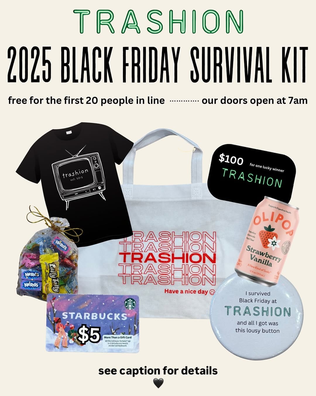Post 7 by Trashion on Instagram (image)