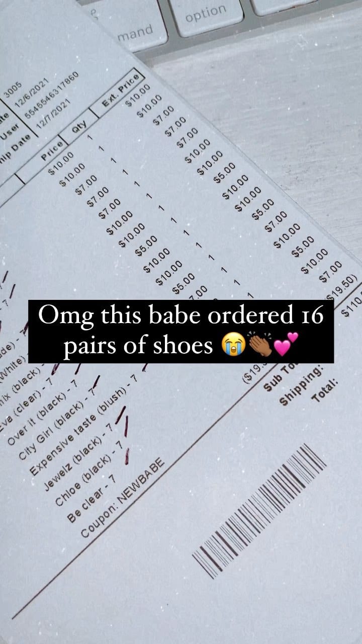 Post 10 by Women’s footwear on Instagram (video)