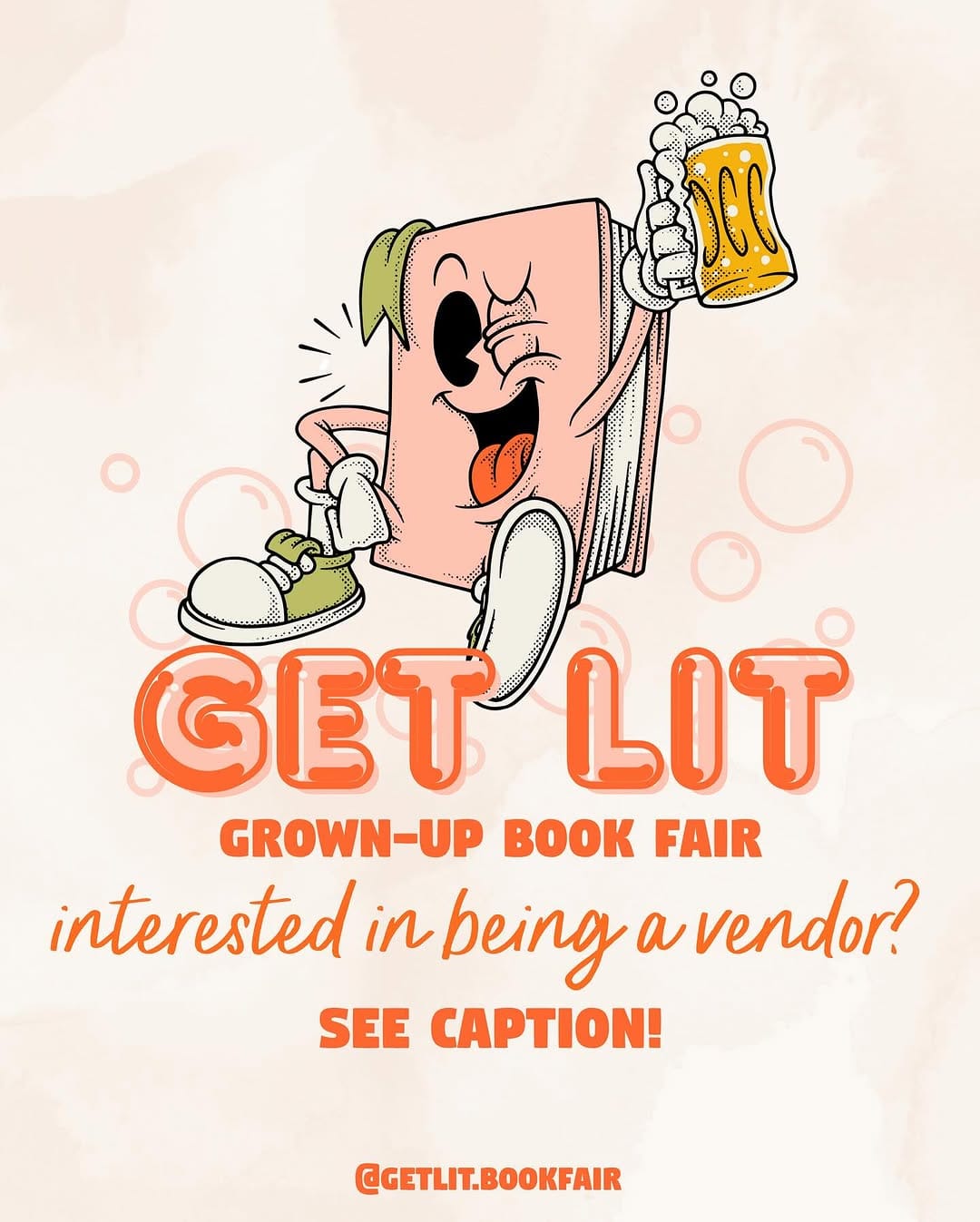 Post 10 by Get Lit: Grown-Up Book Fair on Instagram (image)