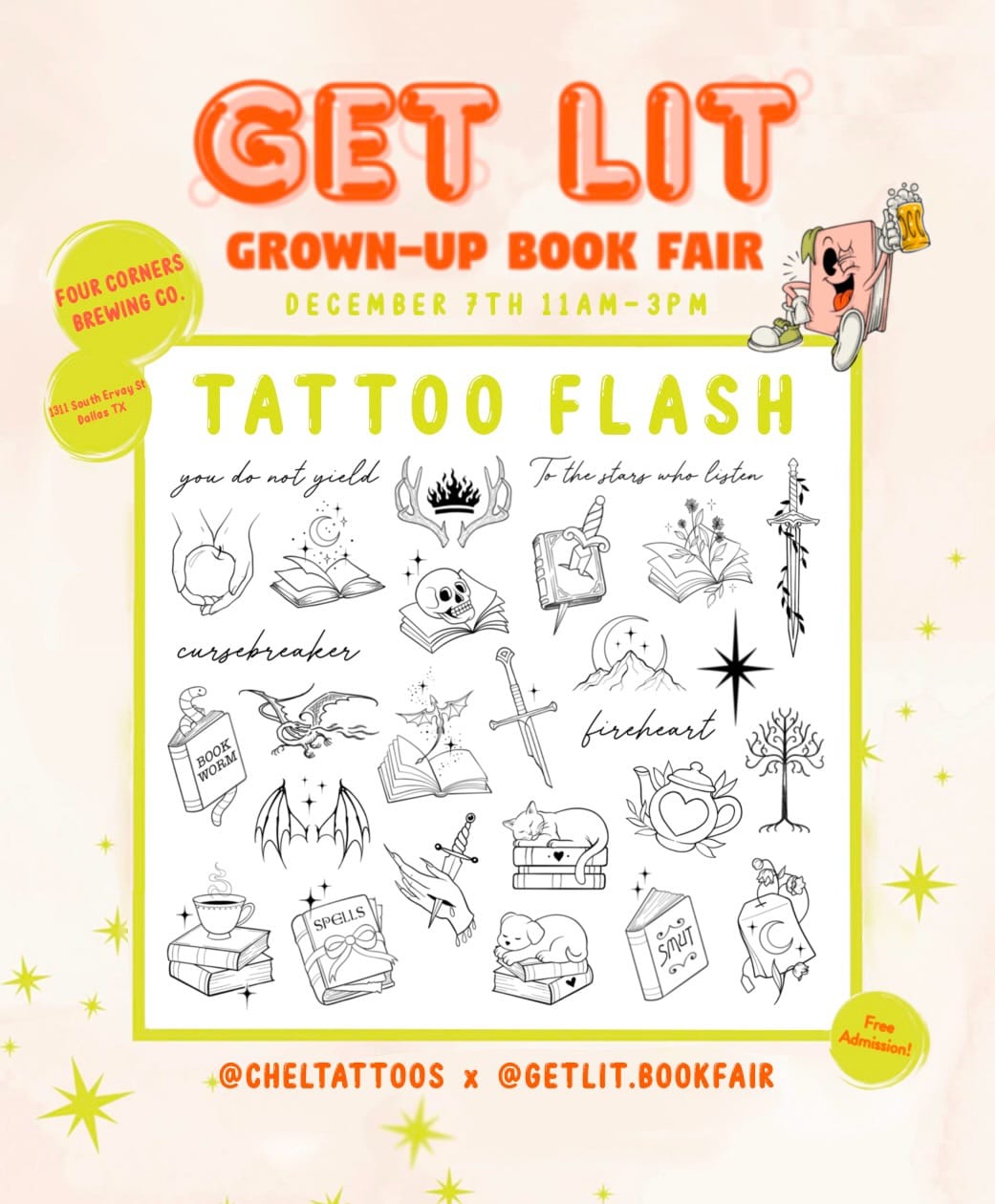 Post 2 by Get Lit: Grown-Up Book Fair on Instagram (carousel)