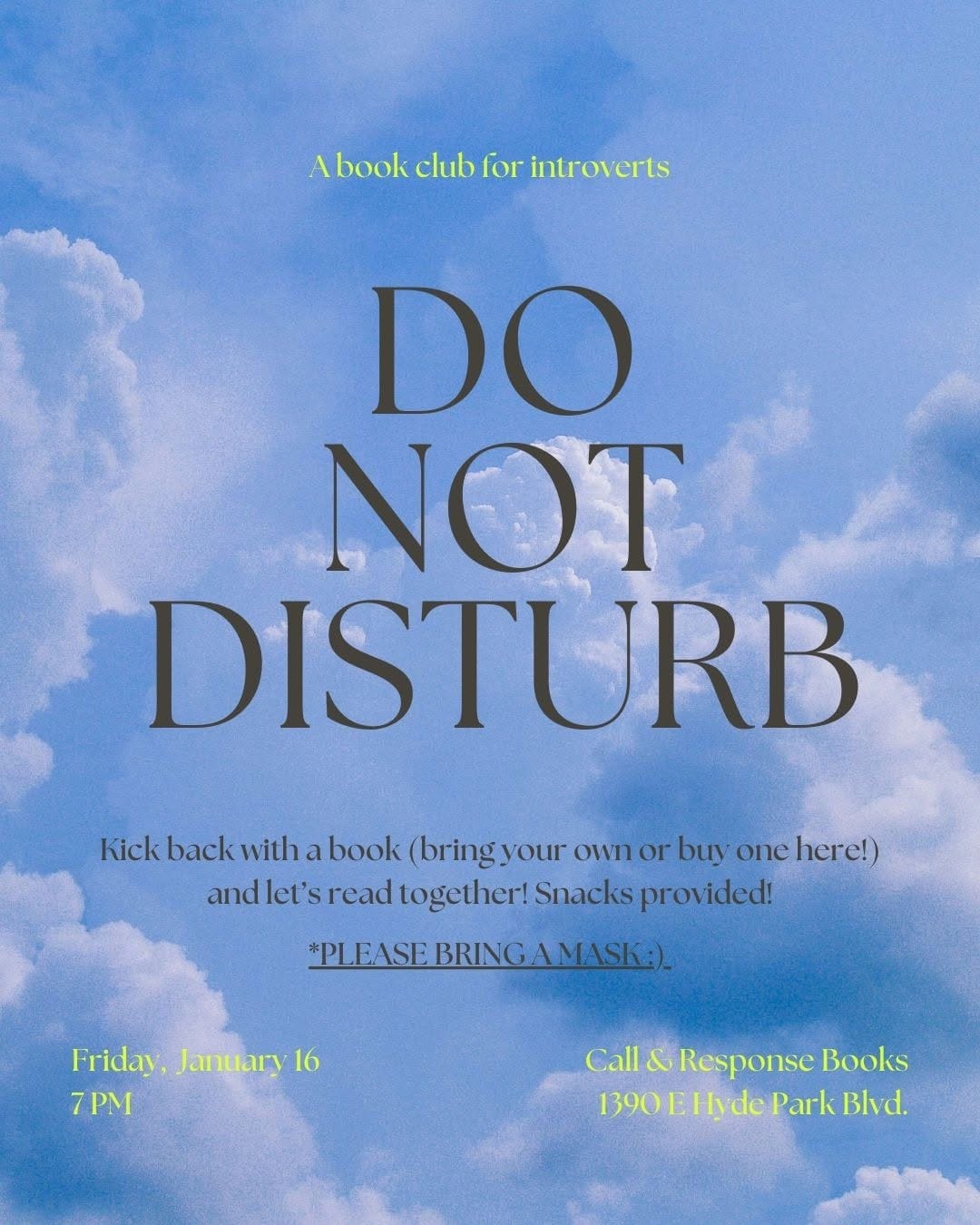 Post 7 by Call & Response Books on Instagram (image)