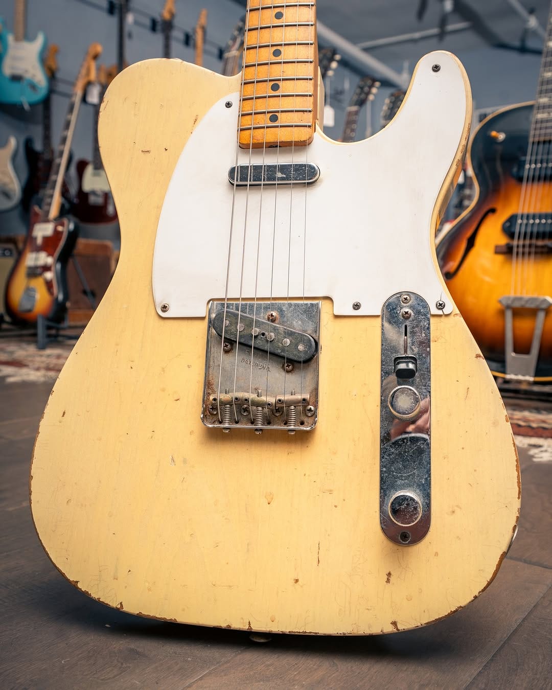 Post 5 by TR Crandall Guitars on Instagram (carousel)