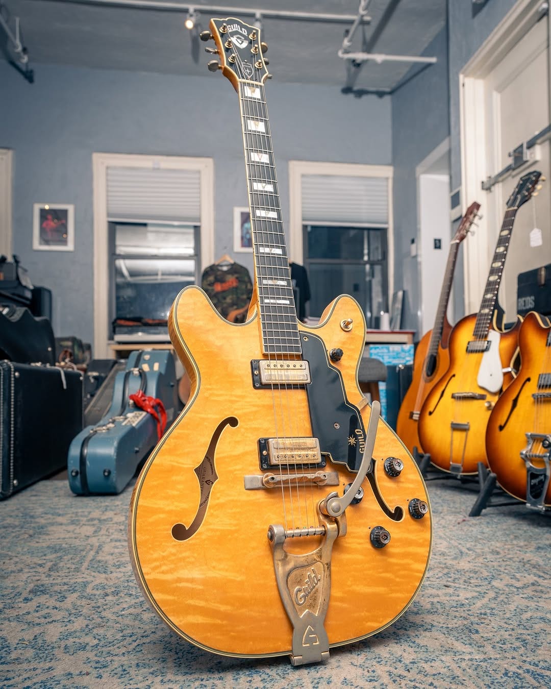 Post 10 by TR Crandall Guitars on Instagram (carousel)