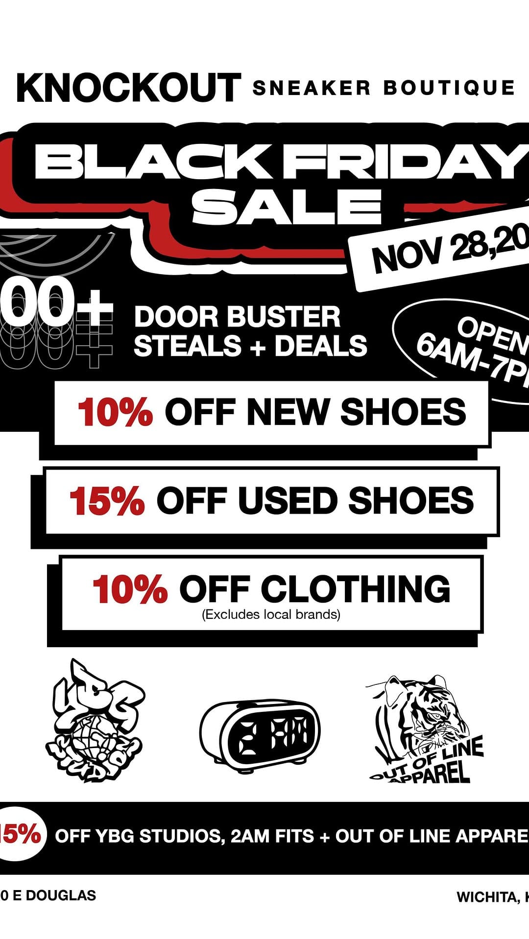 Post 6 by Knockout Sneaker Boutique on Instagram (video)