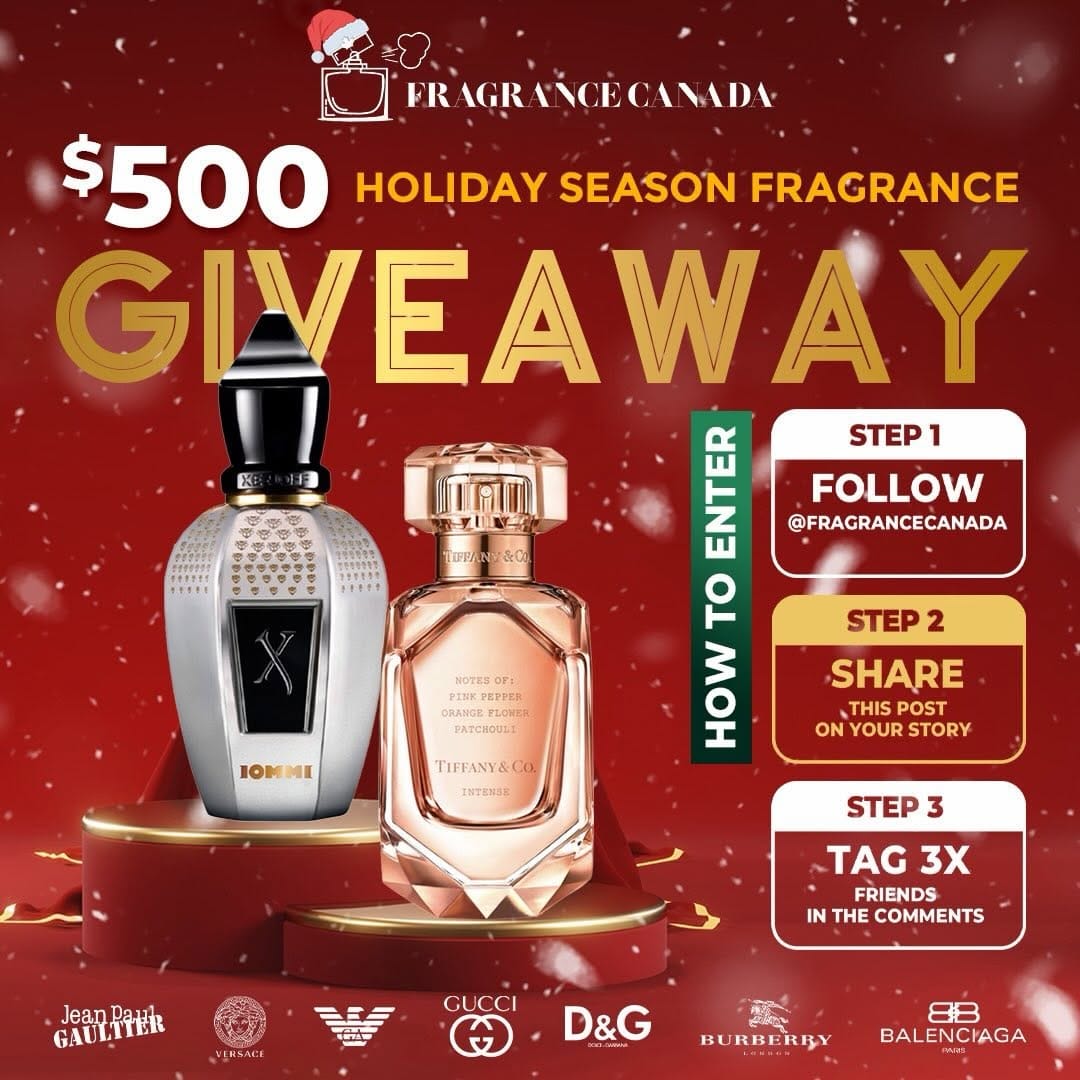 Post 3 by Fragrance Canada on Instagram (image)