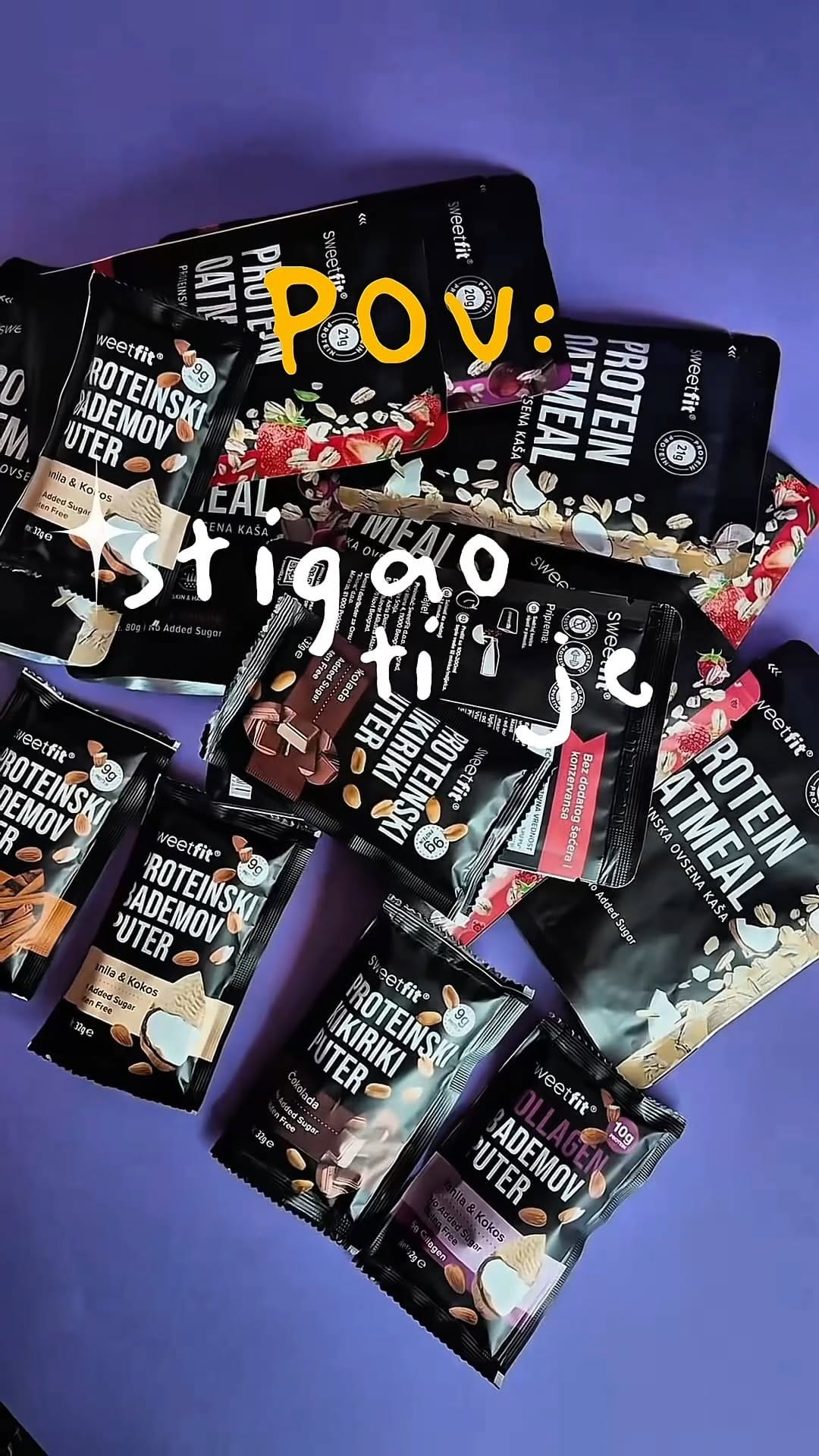 Post 5 by SweetFit Proteinska Ovsena Kaša on Instagram (video)