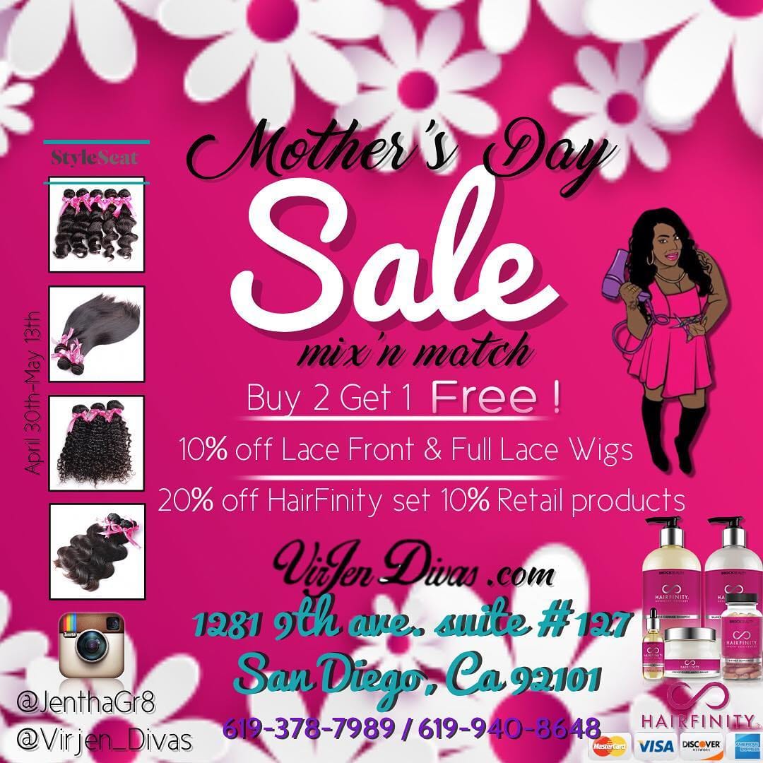 Post 6 by Virgin Hair Supplier on Instagram (image)