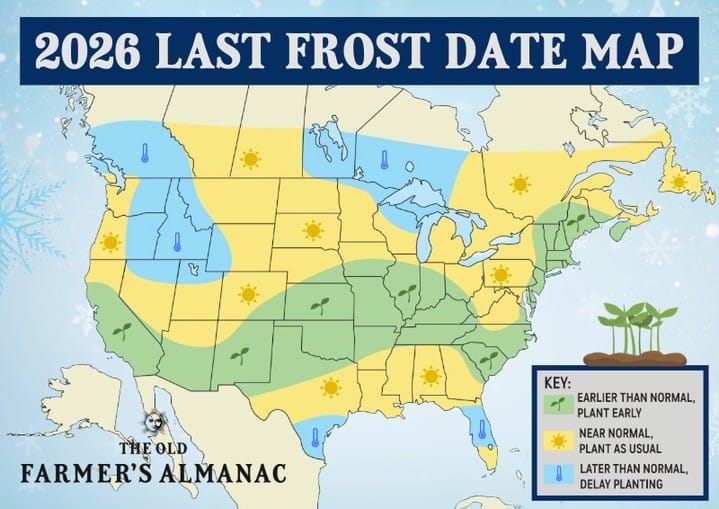 Post 2 by The Old Farmer's Almanac on Instagram (image)