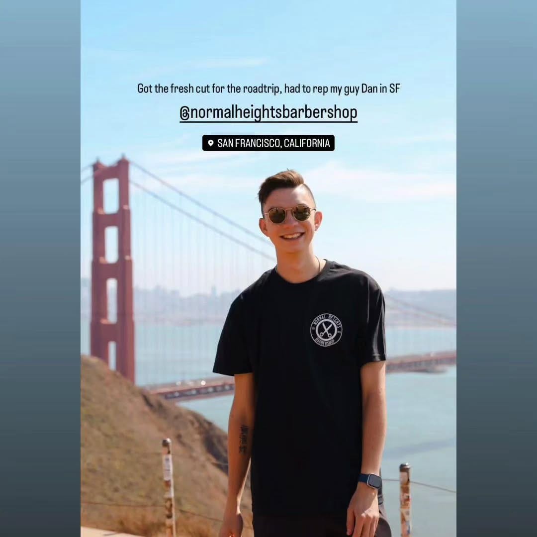Post 7 by Normal Heights Barbershop on Instagram (image)