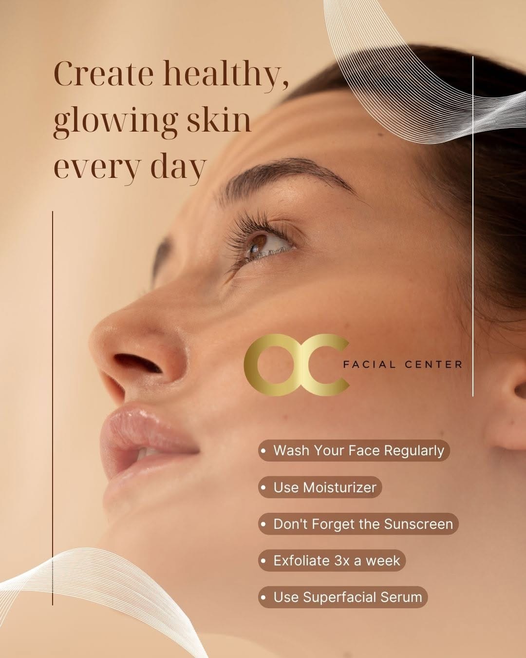 Post 2 by OC Facial Center on Instagram (image)