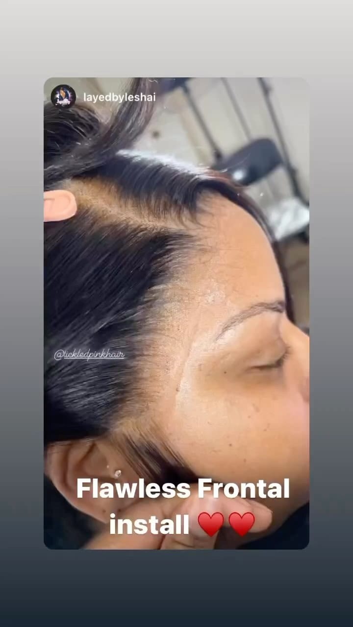 Post 9 by Tickled Pink Hair LLC. on Instagram (video)