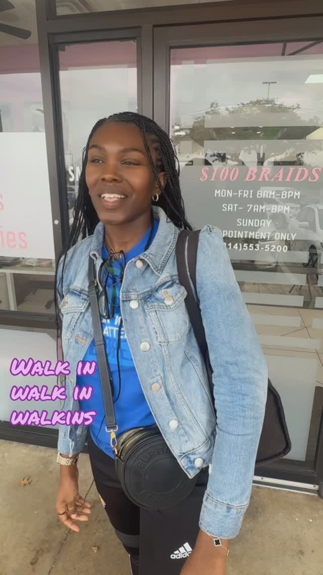 Post 9 by $100 braids on Instagram (video)