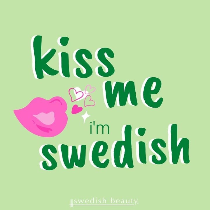 Post 8 by Swedish Beauty on Instagram (image)