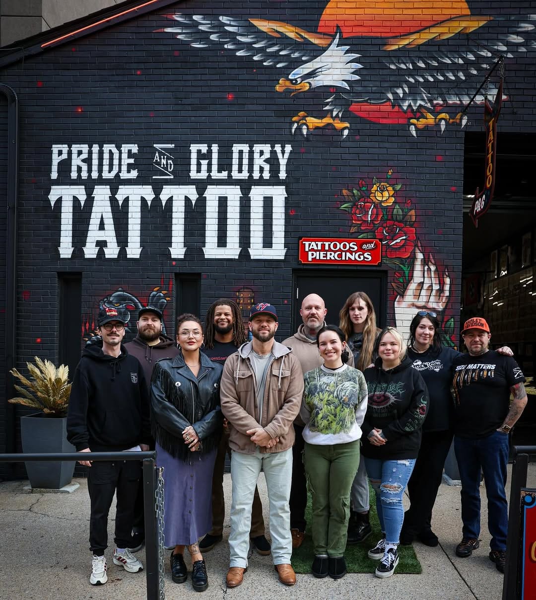 Post 6 by Pride & Glory Tattoo Parlor on Instagram (image)