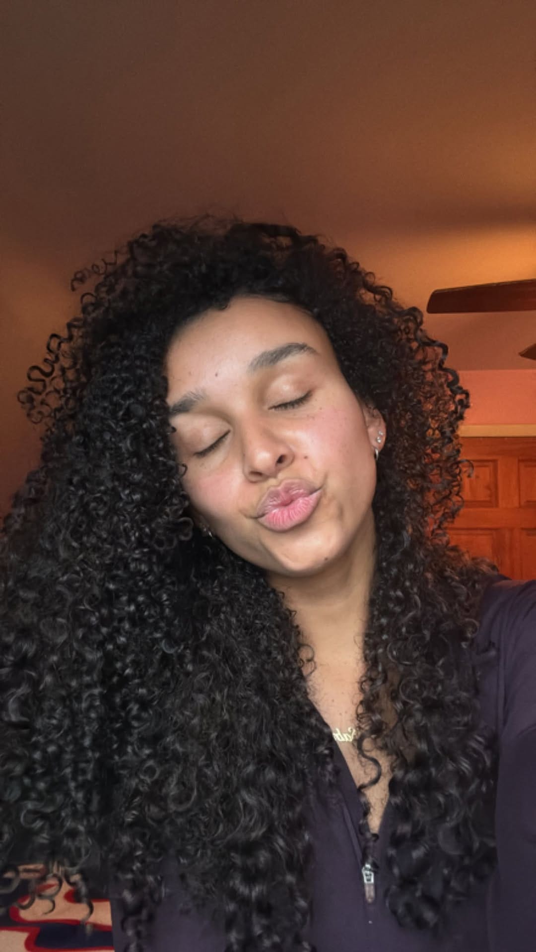 Post 3 by sabrina | a curly girl on Instagram (video)