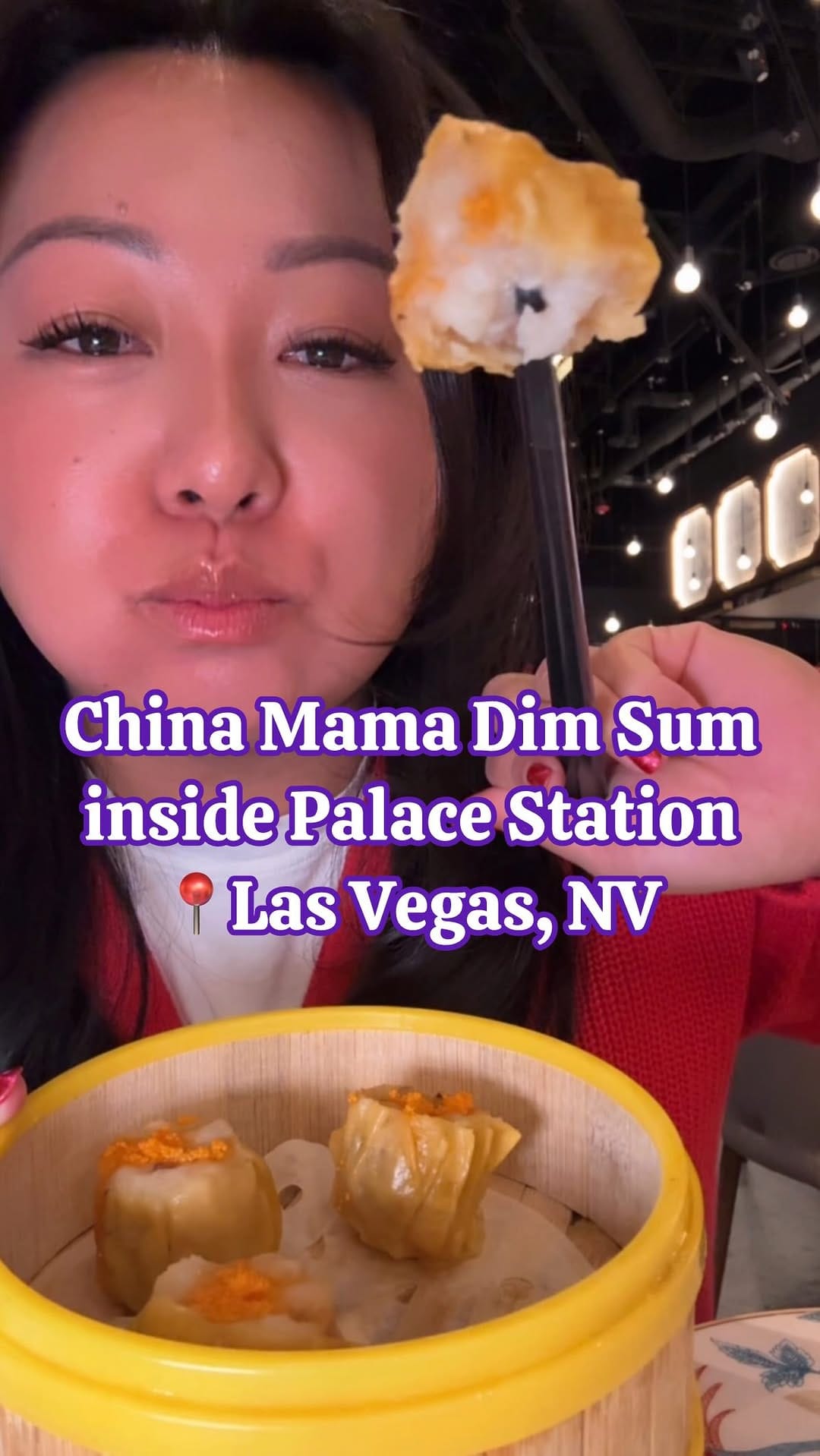 Post 1 by Christine Tang on Instagram (video)