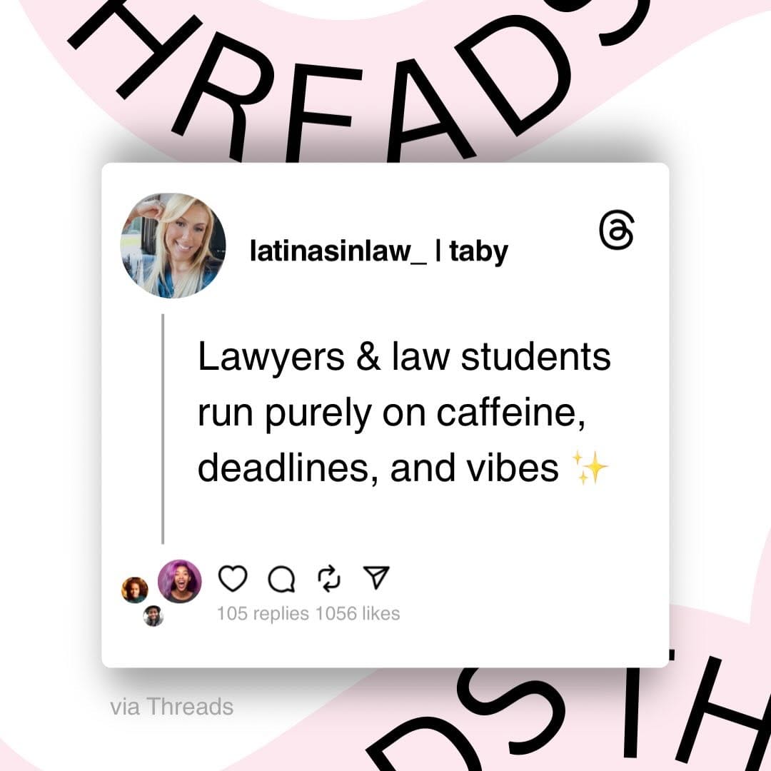 Post 3 by Taby | Law & Lifestyle on Instagram (image)