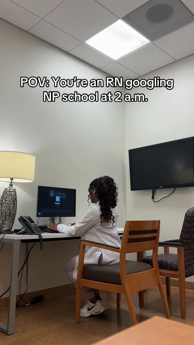 Post 4 by Brittany K. | Acute Care Nurse Practitioner on Instagram (video)