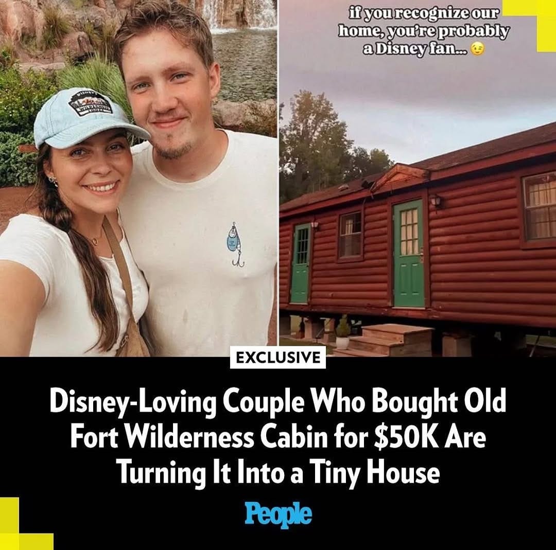 Post 9 by Grace & Jacob | Disney Ft. Wilderness Cabin + FL Travel on Instagram (image)