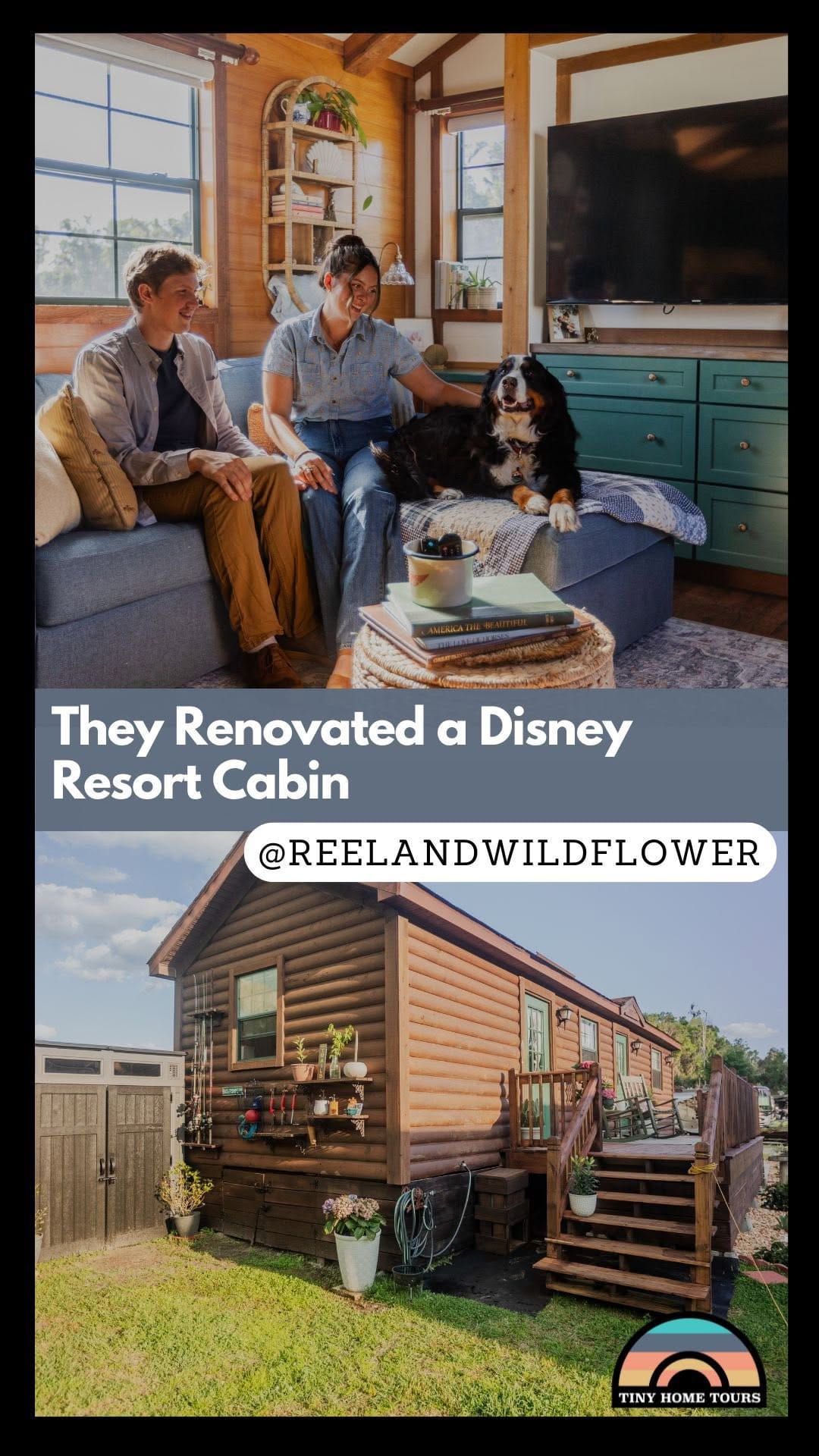 Post 8 by Grace & Jacob | Disney Ft. Wilderness Cabin + FL Travel on Instagram (video)