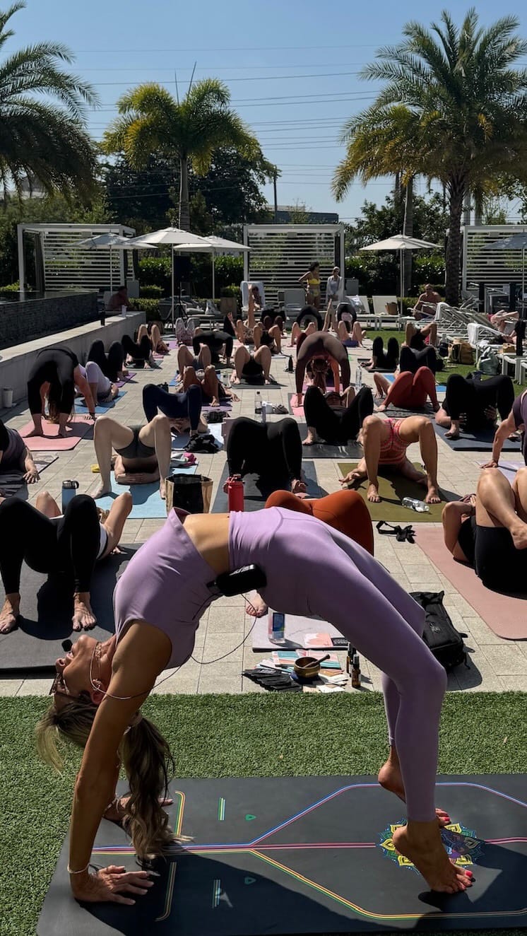 Post 3 by Brie Mazin | Florida Yoga Mama on Instagram (video)