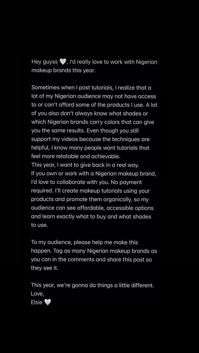 Post 2 by Elsie Johnson on Instagram (video)