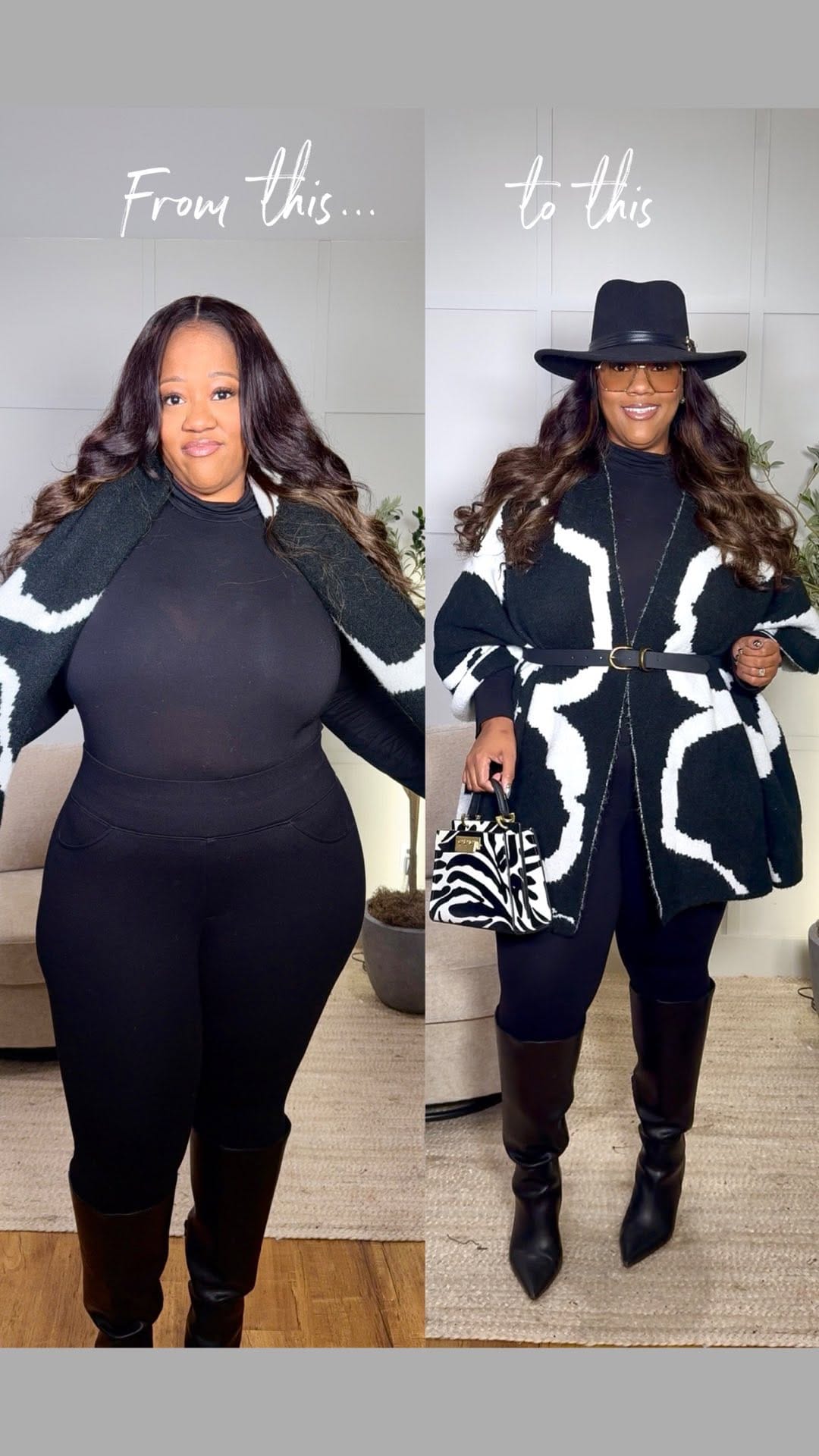 Post 3 by TrendyCurvy on Instagram (video)