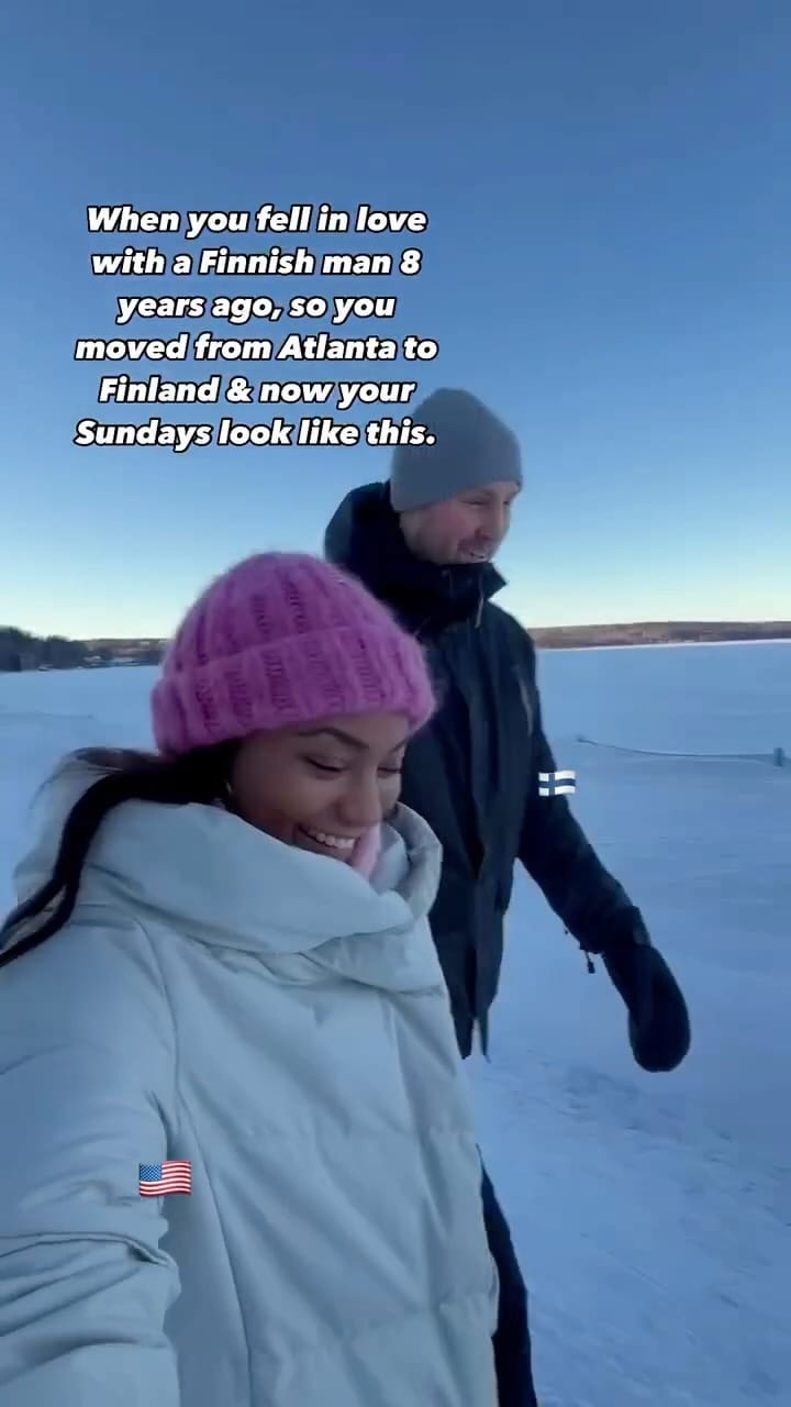 Post 2 by Jade Ventoniemi | American in Finland on Instagram (video)