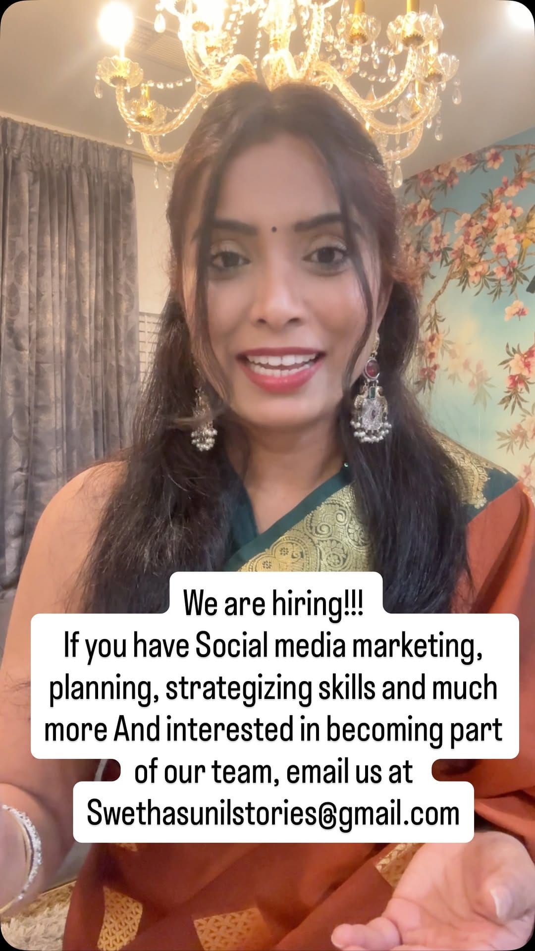 Post 1 by Swetha & Sunil | mini vlogs | NRI stories on Instagram (video)