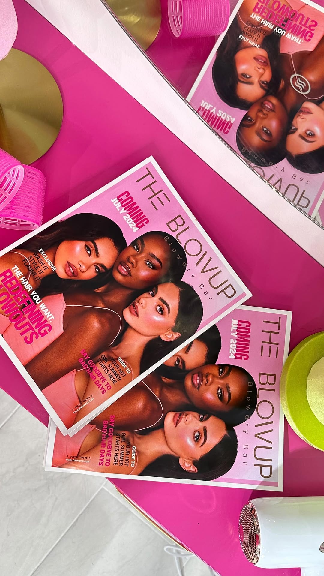 Post 10 by The BlowUp Blow Dry Bar on Instagram (video)