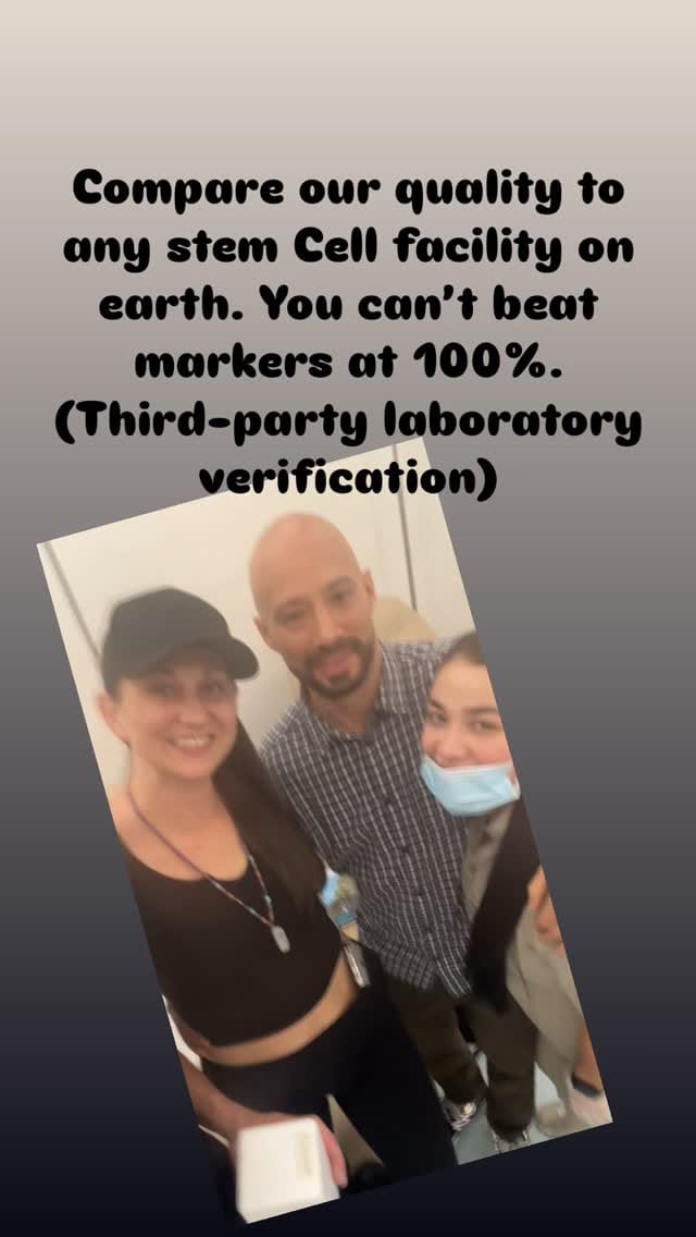 Post 7 by Stem Cell rejuvenation International on Instagram (video)