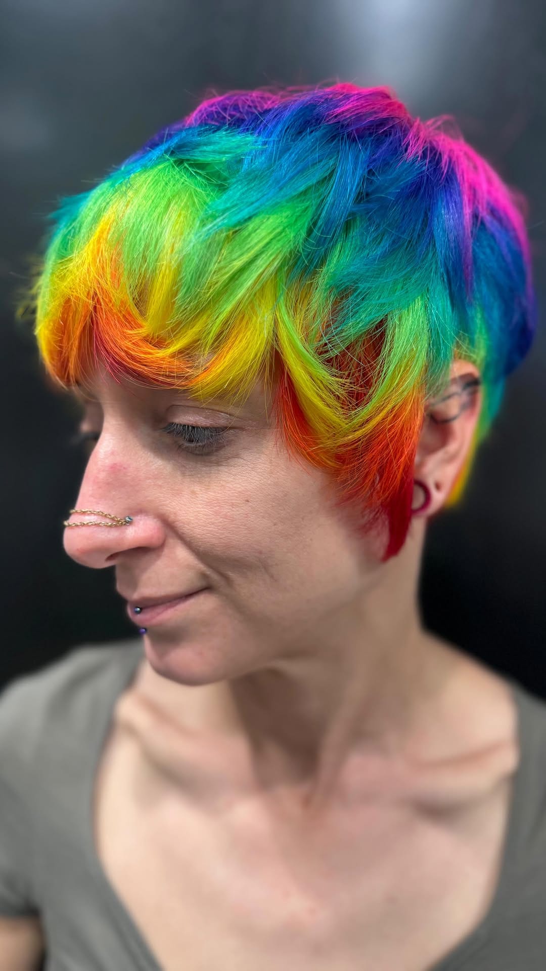 Post 8 by Denver Rainbow Hair on Instagram (video)