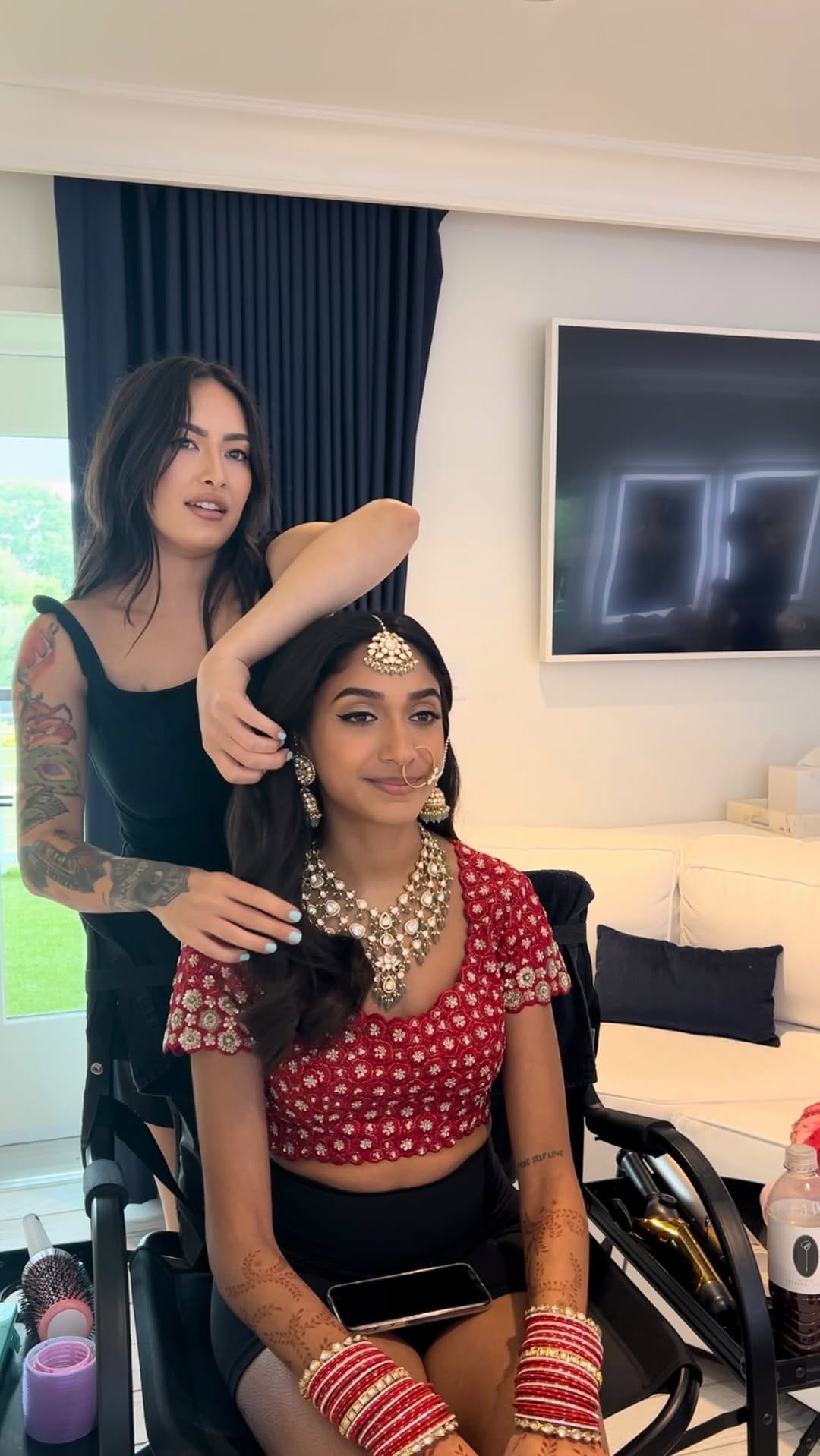 Post 10 by Ms Painted Lady|Luxury Bridal on Instagram (video)
