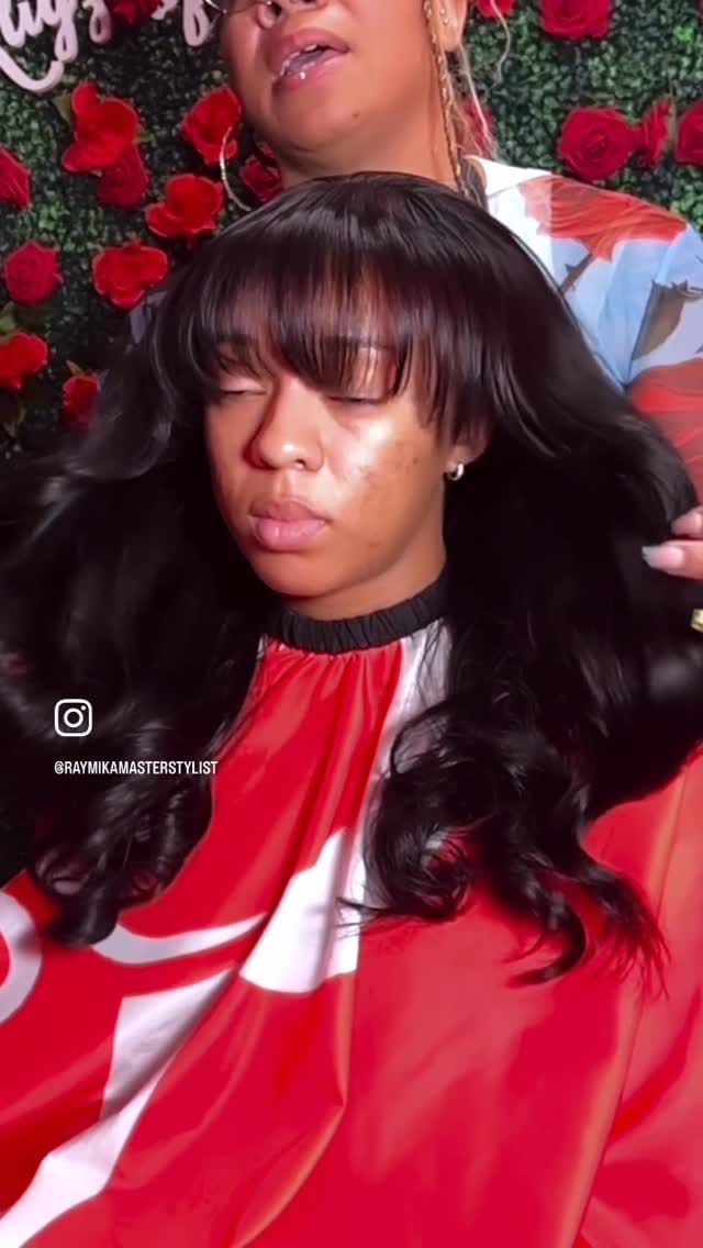 Post 1 by Raythehairguru |Weave Extensions| Health Hair on Instagram (video)