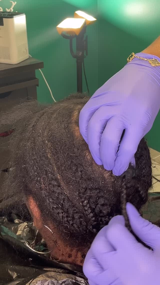 Post 4 by Amber The Scalp Specialist on Instagram (video)