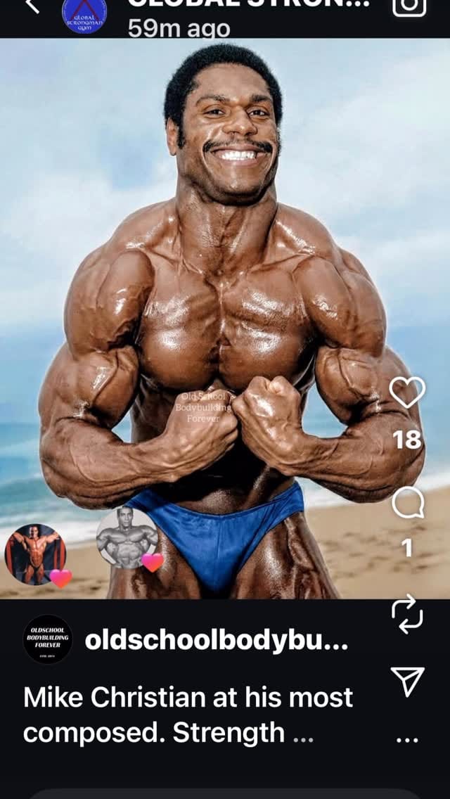 Post 3 by IFBB PRO Mike Christian on Instagram (video)