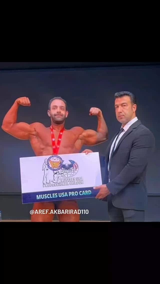 Post 10 by عارف اکبری راد / قهرمان جهان/aref akbari rad on Instagram (video)