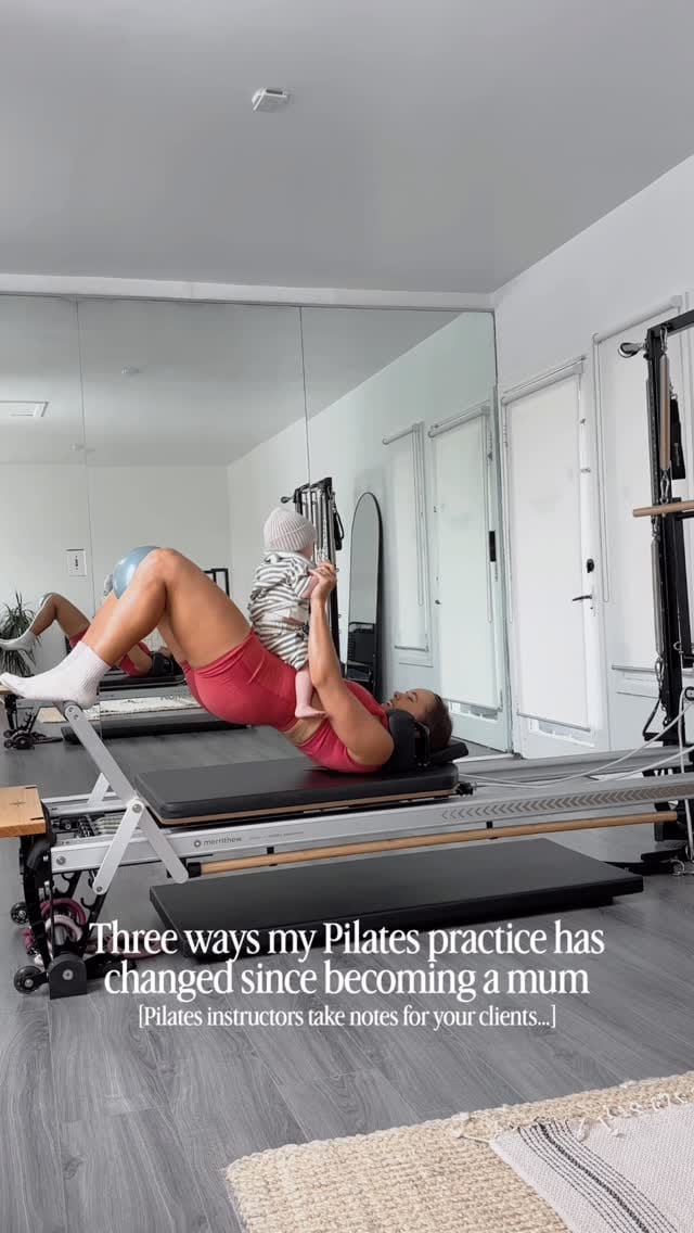 Post 4 by alyssa skye | pilates instructor on Instagram (video)