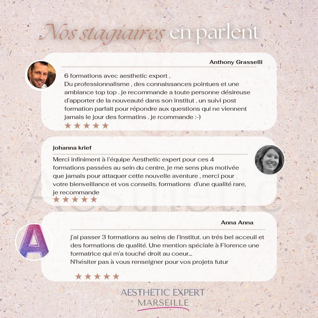 Post 3 by Aesthetic Expert | Centre esthetique et Formation Marseille on Instagram (image)