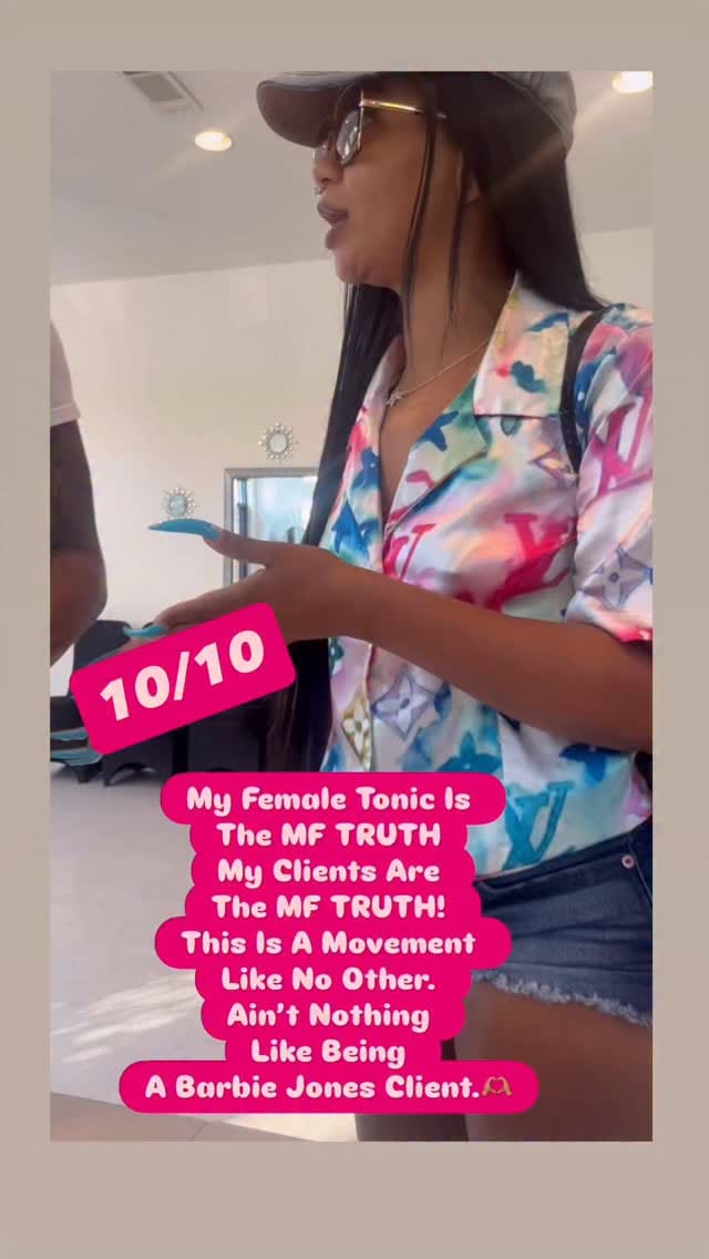 Post 1 by Barbie Jones on Instagram (video)