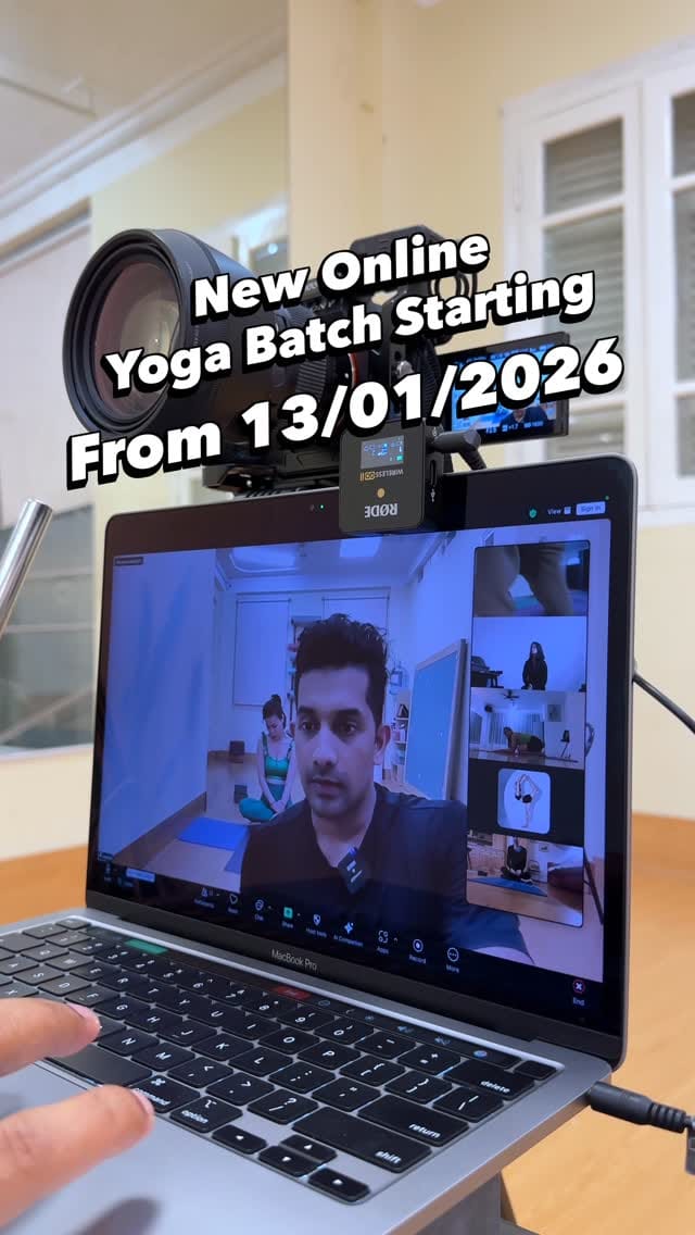 Post 8 by Raja Gupta (YouTube > Yograja) on Instagram (video)