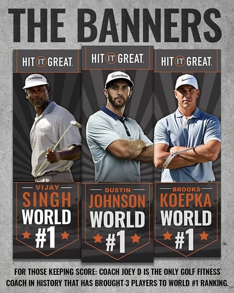 Post 3 by Joey D Golf - Hit it Great on Instagram (carousel)
