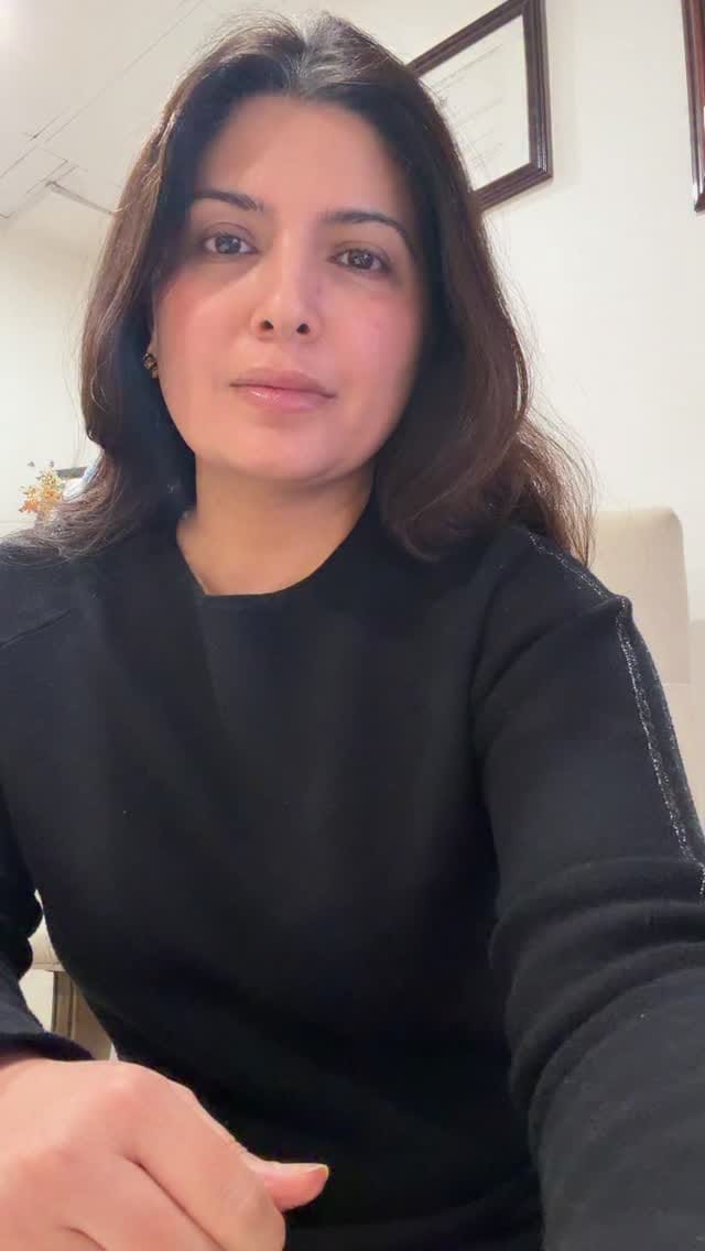 Post 9 by Dr. Sanam Hafeez on Instagram (video)